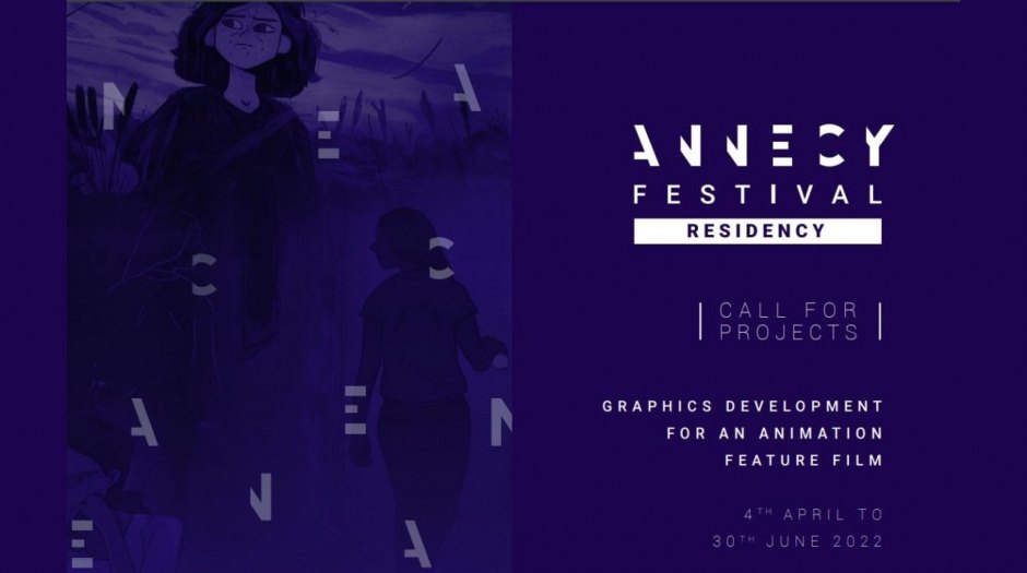 Apply for an animation feature film residency with Annecy Festival