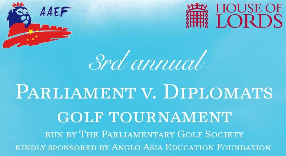 3rd Annual Parliament v Diplomats Golf Tournament